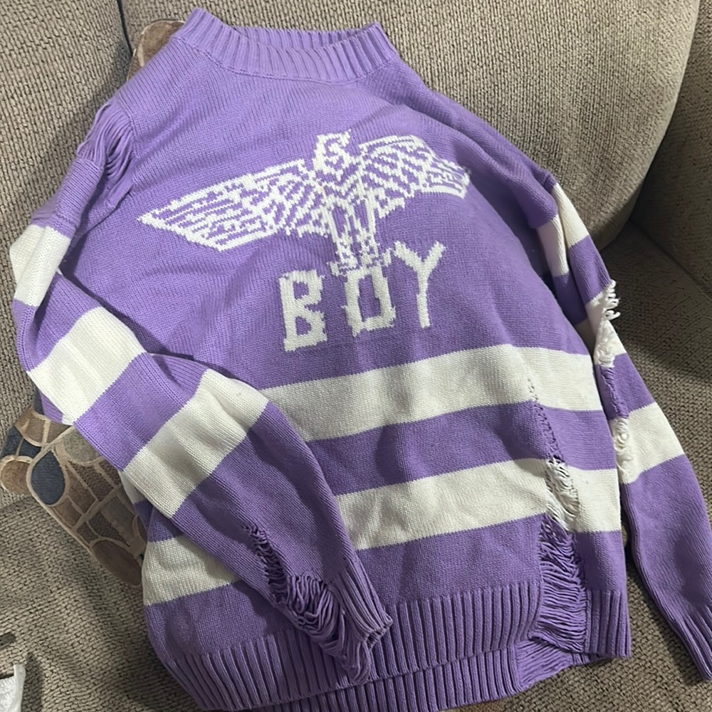 Boy women wool sweater